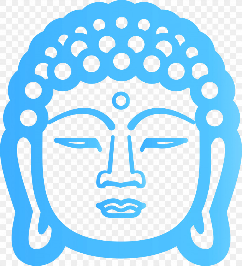 Buddha, PNG, 2729x3000px, Buddha, Aqua, Blue, Circle, Face Download Free