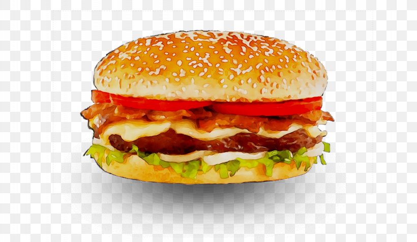 Cheeseburger Hamburger Junk Food Whopper Breakfast, PNG, 1842x1071px, Cheeseburger, American Cheese, American Food, Baconator, Baked Goods Download Free