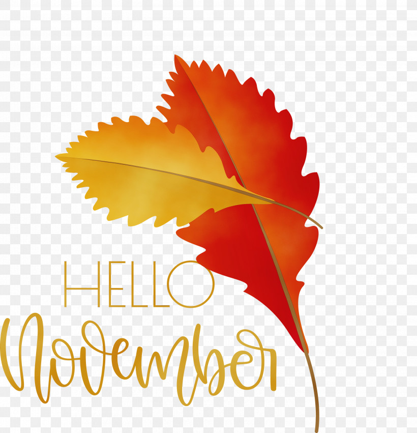 Leaf November Drawing Eaton Corporation, PNG, 2888x3000px, Hello November, Cartoon, Drawing, Eaton Corporation, Leaf Download Free