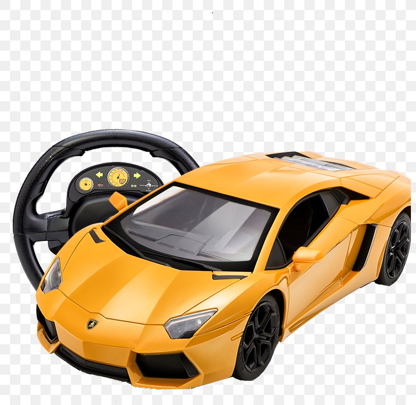 remote control car yellow