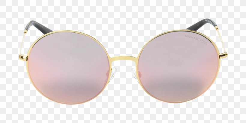 Sunglasses Michael Kors Ina Fashion, PNG, 1000x500px, Sunglasses, Art, Beige, Crop Top, Eyewear Download Free