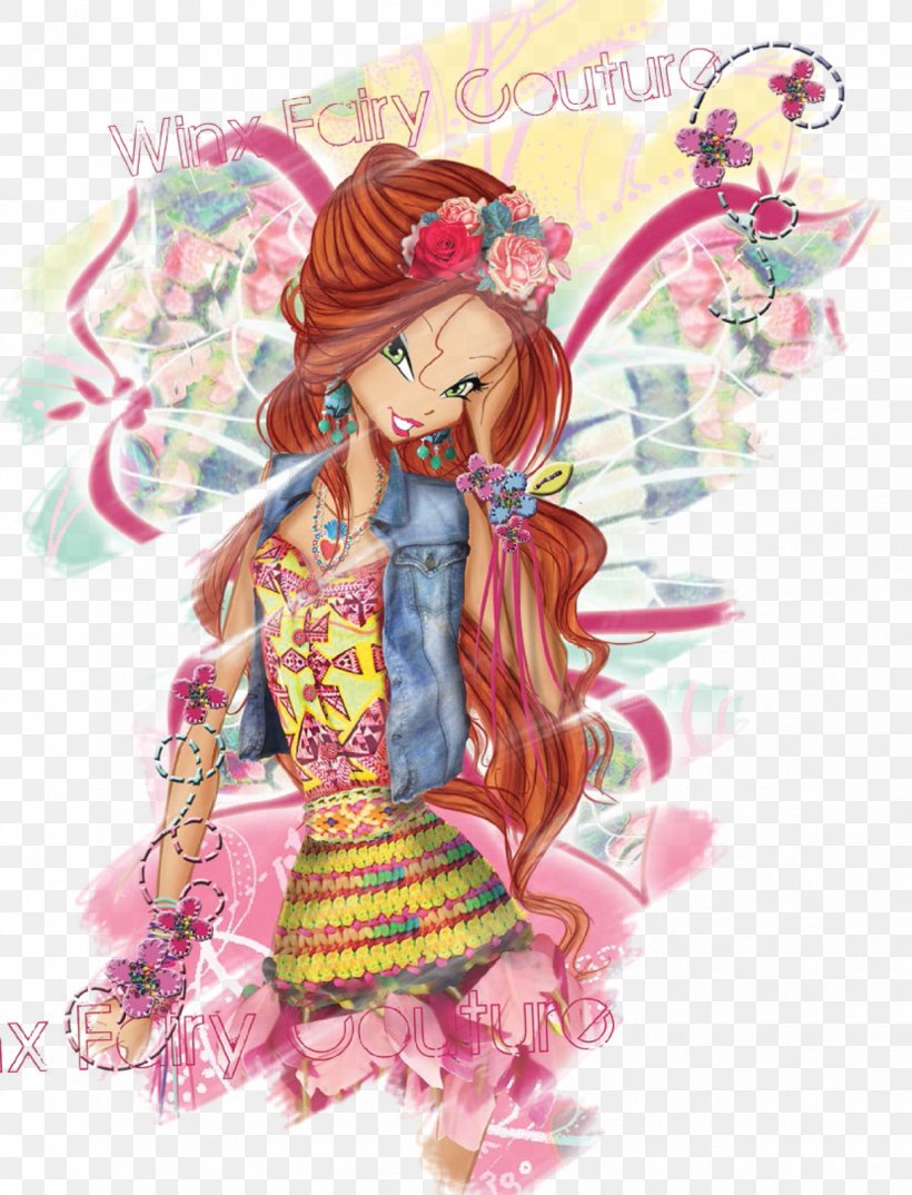 Flora Bloom Aisha Tecna Winx Club, PNG, 1221x1600px, Watercolor, Cartoon, Flower, Frame, Heart Download Free