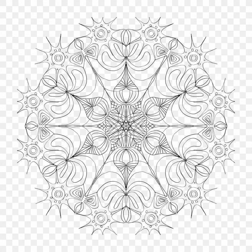 Mandala Drawing, PNG, 1920x1920px, Mandala, Ausmalbild, Black And White, Drawing, Flora Download Free
