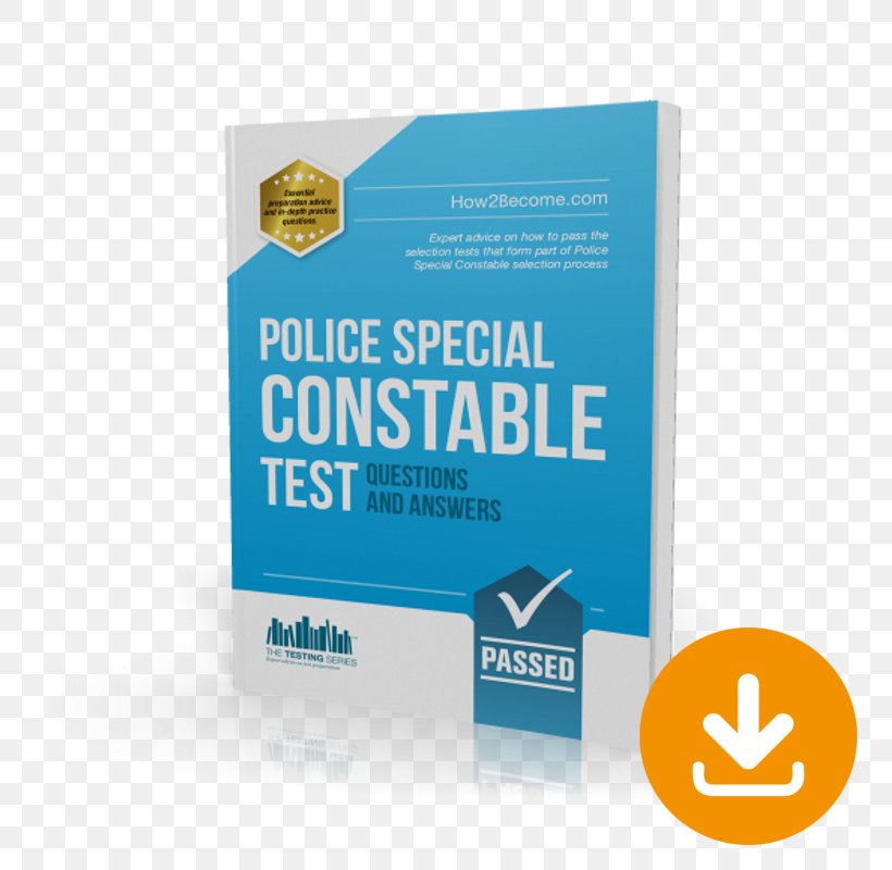 Police Special Constable Tests Logo Brand Font Product, PNG, 800x800px, Logo, Brand, International Standard Book Number, Police, Special Constable Download Free