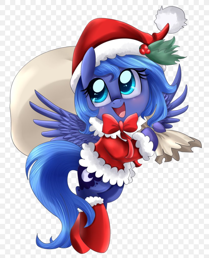 Pony Princess Luna Twilight Sparkle Christmas Pinkie Pie, PNG, 788x1014px, Pony, Art, Cartoon, Christmas, Christmas Eve Download Free