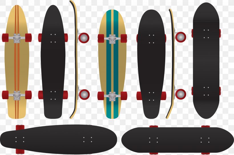 Skateboard Download, PNG, 2840x1891px, Skateboard, Longboard, Silhouette, Skate Graphics, Sports Equipment Download Free