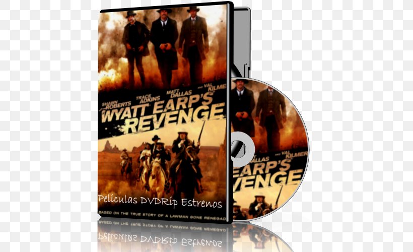American Frontier Western Film Drama Wyatt Earp's Revenge, PNG, 500x500px, American Frontier, Action Film, Advertising, Album Cover, Brand Download Free