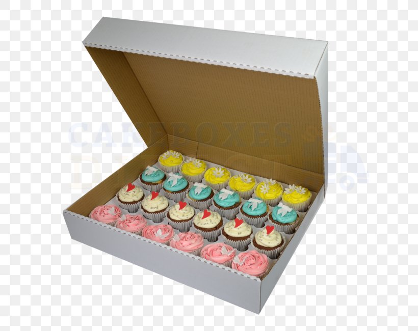 Cupcake Pound Cake Muffin Box Paper, PNG, 650x650px, Cupcake, Bakery, Box, Cake, Cardboard Download Free