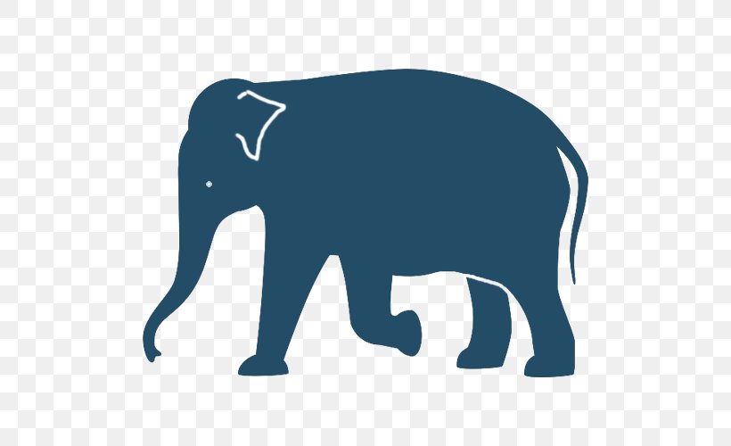 Indian Elephant African Elephant Bear Wildlife Clip Art, PNG, 500x500px, Indian Elephant, African Elephant, Animal, Bear, Carnivoran Download Free