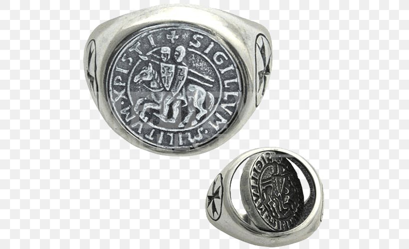 Middle Ages Earring Knights Templar Seal Jewellery, PNG, 500x500px, Middle Ages, Body Jewelry, Clothing, Damascening, Earring Download Free