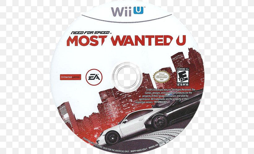 Need For Speed: Most Wanted Shift 2: Unleashed Wii U Xbox 360, PNG, 500x500px, Need For Speed Most Wanted, Brand, Dvd, Hardware, Ign Download Free