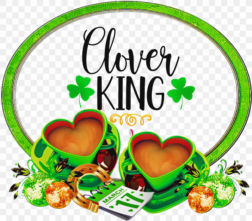 Clover King St Patricks Day Saint Patrick, PNG, 3000x2632px, St Patricks Day, Animation, Caricature, Painting, Patricks Day Download Free