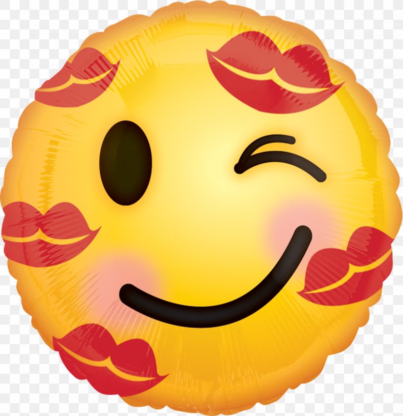 Emoji Kiss Mylar Balloon Emoticon, PNG, 1400x1445px, Emoji, Balloon, Emoticon, Face With Tears Of Joy Emoji, Happiness Download Free