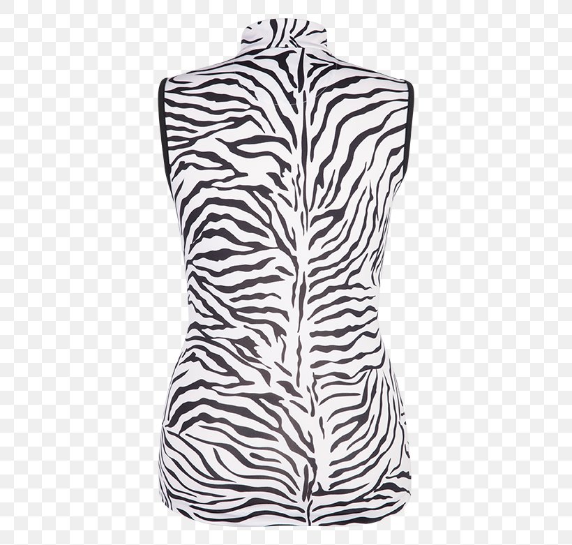 Zebra White Sleeve Dress Outerwear, PNG, 500x781px, Zebra, Black, Black And White, Clothing, Day Dress Download Free