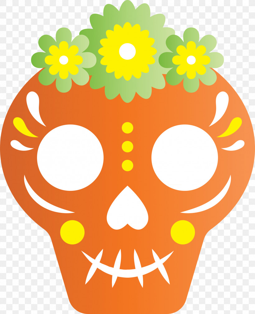 Day Of The Dead Día De Muertos, PNG, 2429x3000px, Day Of The Dead, D%c3%ada De Muertos, Facebook, Flower, Headgear Download Free