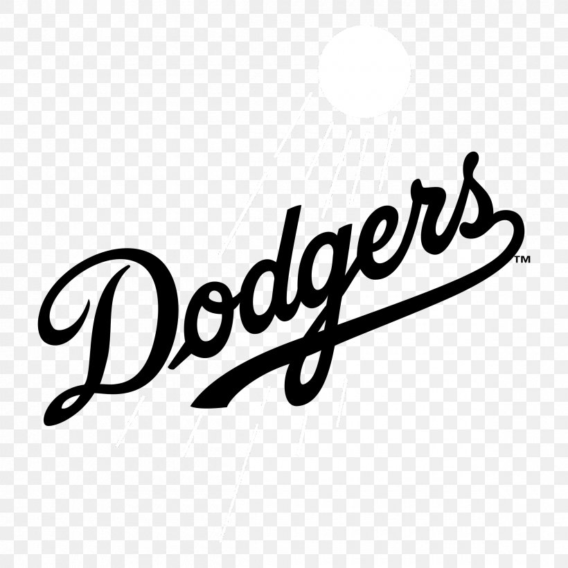 Los Angeles Dodgers Logo Marcela R. Font, Lac Product Design MLB, PNG, 2400x2400px, Los Angeles Dodgers, Area, Black And White, Brand, Calligraphy Download Free