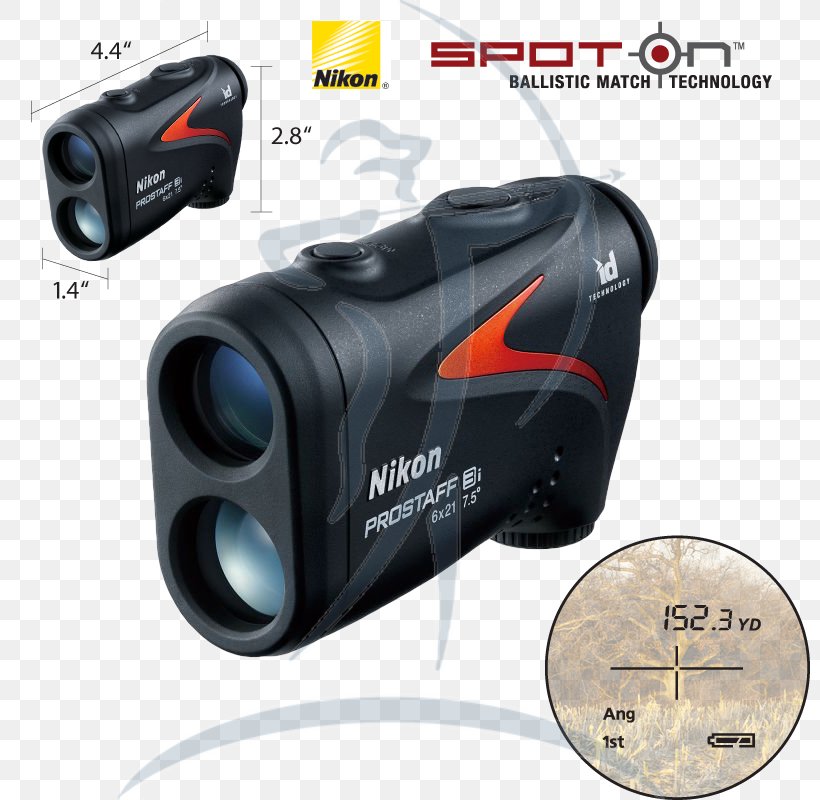 Laser Rangefinder Range Finders Telescopic Sight Nikon CoolShot 20 Nikon Prostaff 3i, PNG, 800x800px, Laser Rangefinder, Binoculars, Bushnell Corporation, Electronics, Hardware Download Free