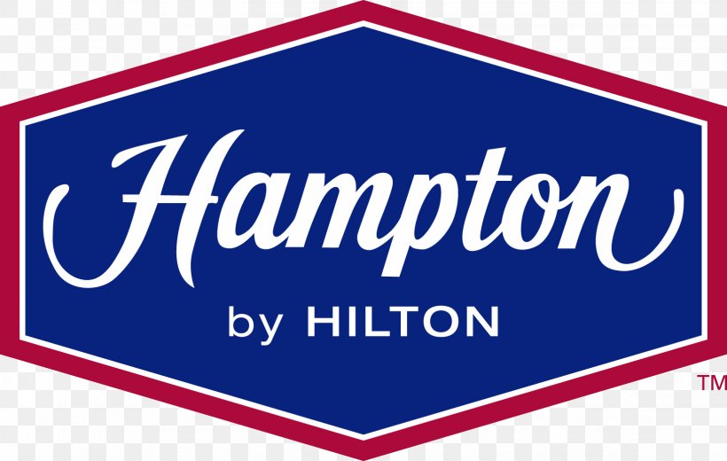 Logo Hampton By Hilton Hilton Hotels & Resorts Inn, PNG, 1631x1035px, Logo, Area, Banner, Blue, Brand Download Free