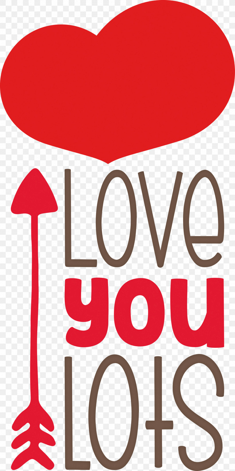 Love You Lots Valentines Day Valentine, PNG, 1495x3000px, Valentines Day, Geometry, Line, Logo, M095 Download Free