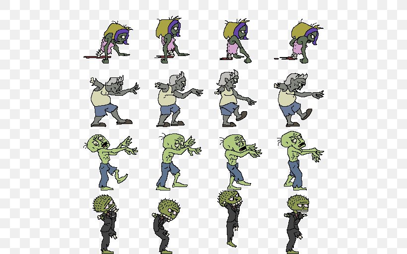 My zombie sprites