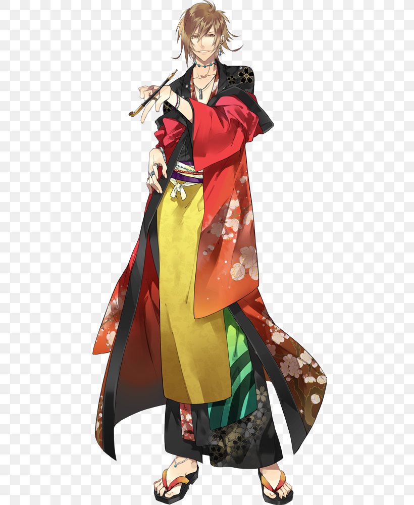 The Men Of Yoshiwara: Kikuya 男遊郭 Nintendo Switch Yūkaku, PNG, 500x1000px, Yoshiwara, Costume, Costume Design, D3 Publisher, Fashion Design Download Free