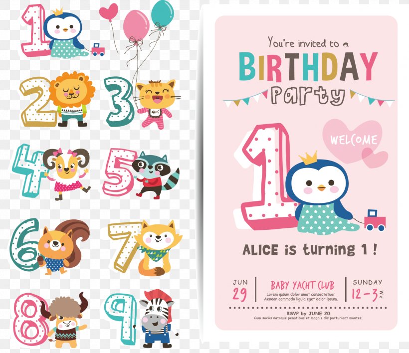 Vector Cartoon Figures Birthday Celebration, PNG, 1838x1588px, Watercolor, Cartoon, Flower, Frame, Heart Download Free