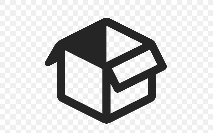 Box Icon Design Logo, PNG, 512x512px, Box, Black And White, Brand, Icon Design, Letter Box Download Free