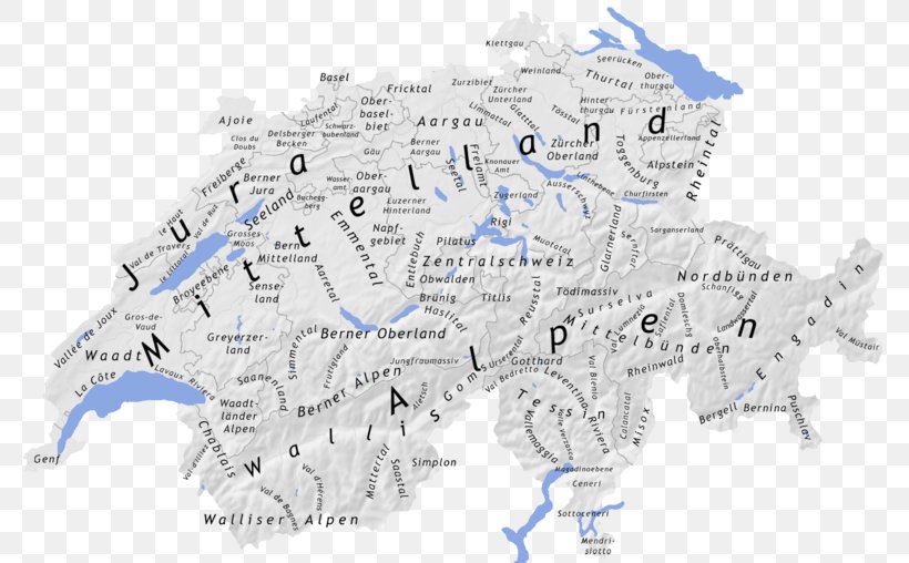 Geography Of Switzerland Topographic Map Geography Of Switzerland, PNG, 800x508px, Switzerland, Area, Flag Of Switzerland, Geography, Geography Of Switzerland Download Free