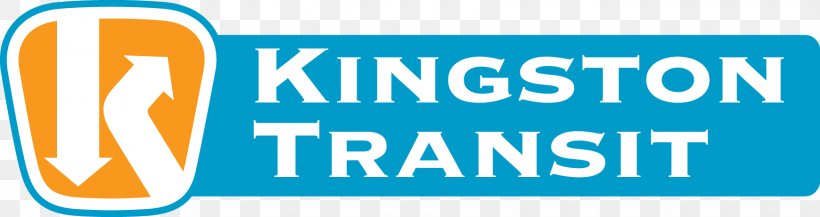 Kingston Transit Bus Logo Downtown Kingston Transport, PNG, 1740x461px, Bus, Area, Banner, Blue, Brand Download Free