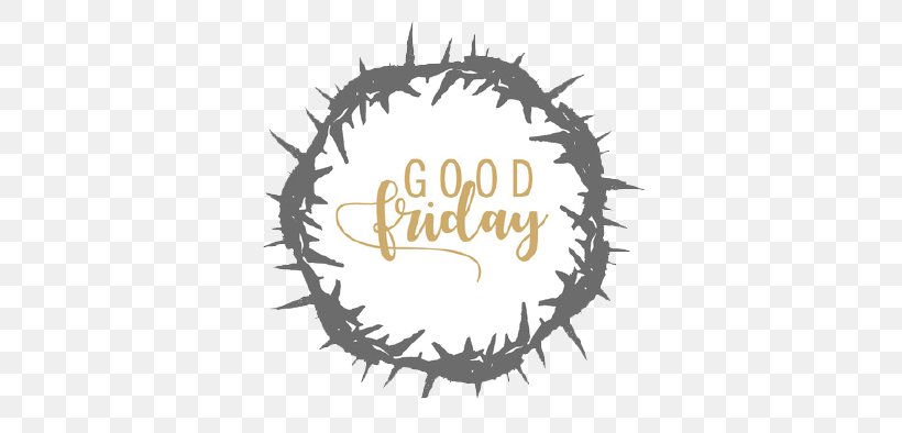 Logo Text, PNG, 376x394px, Logo, Brand, Crown Of Thorns, Friday, Good Friday Download Free