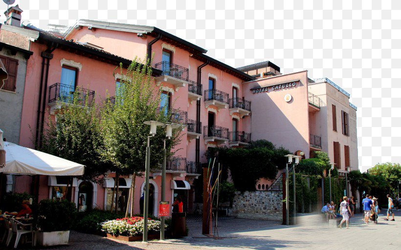 Lake Garda Venice Tourist Attraction, PNG, 820x512px, Lake Garda, Apartment, Building, City, Downtown Download Free