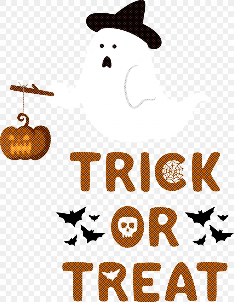 Trick Or Treat Halloween Trick-or-treating, PNG, 2318x2999px, Trick Or Treat, Cartoon, Dog, Halloween, Logo Download Free