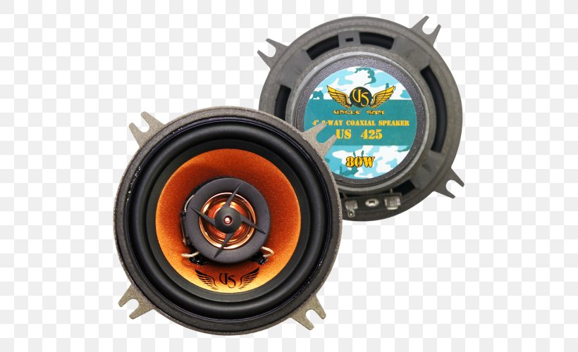 Coaxial Loudspeaker Mid-bass Bilstereo Subwoofer, PNG, 500x500px, Loudspeaker, Audio, Audio Equipment, Bilstereo, Car Download Free