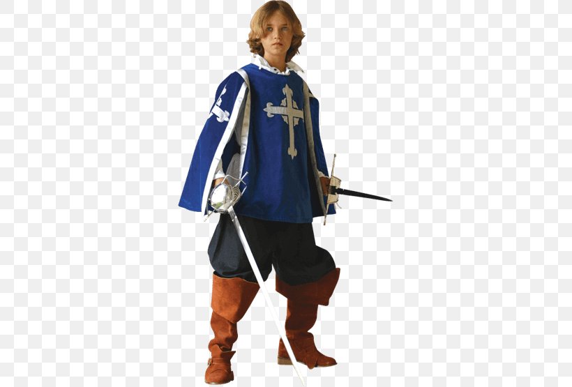 The Three Musketeers Tabard Costume Knight, PNG, 555x555px, Three Musketeers, Child, Clothing, Costume, Dress Download Free