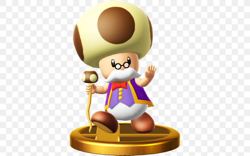 Toad Super Mario World 2: Yoshi's Island Paper Mario Mario Superstar Baseball Wii U, PNG, 512x512px, Toad, Cartoon, Character, Dixie Kong, Figurine Download Free