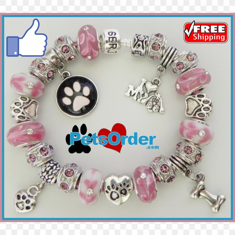 Bead Charm Bracelet Jewellery Dog, PNG, 1600x1600px, Bead, Body Jewellery, Body Jewelry, Bracelet, Braid Download Free