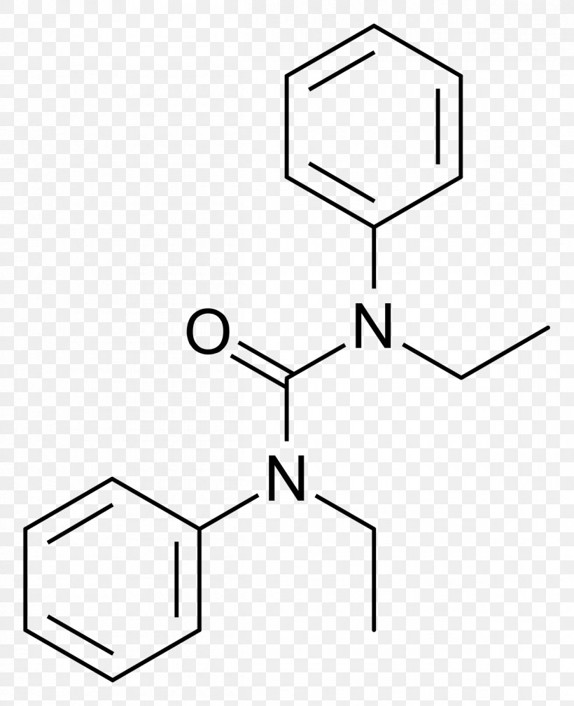 Centralite Chemistry Chemical Compound Molecule Pigment, PNG, 1200x1476px, Centralite, Area, Black And White, Cas Registry Number, Chemical Compound Download Free