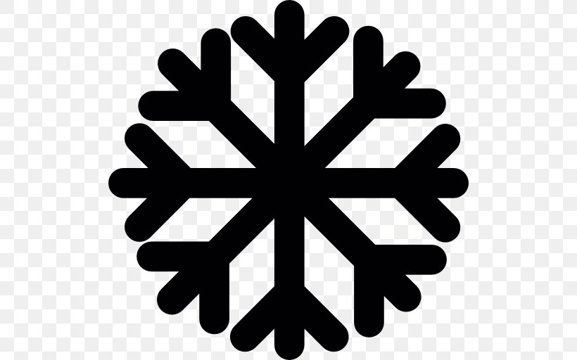 Snowflake, PNG, 512x512px, Snowflake, Black And White, Can Stock Photo, Hand, Logo Download Free
