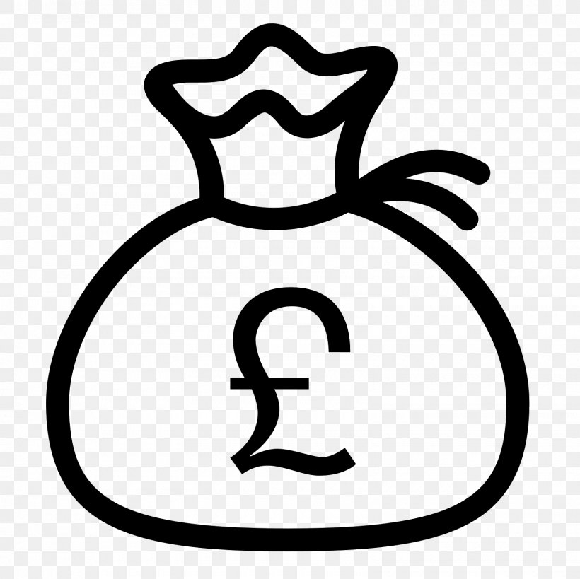Money Bag Currency Symbol Saving, PNG, 1600x1600px, Money Bag, Area, Bank, Black And White, Coin Download Free