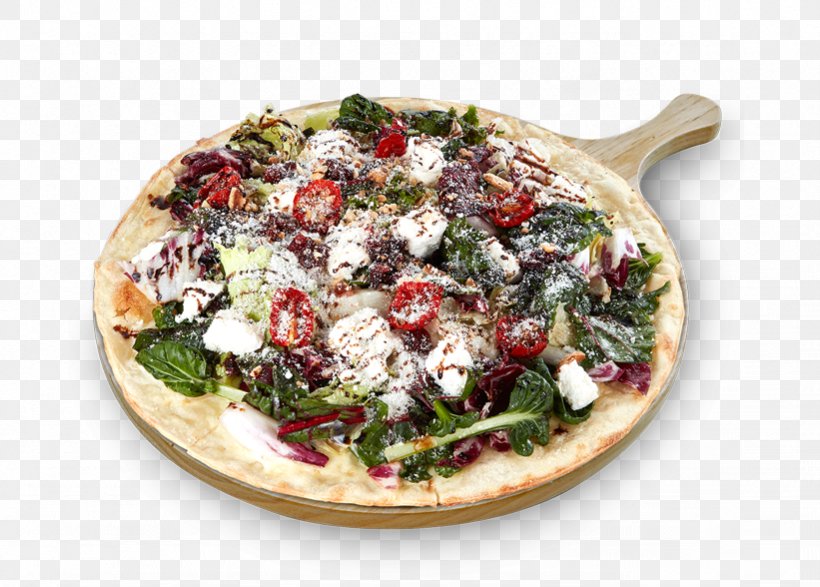 Pizza Vegetarian Cuisine Recipe Salad Leaf Vegetable, PNG, 821x588px, Pizza, Appetizer, Cuisine, Dish, Feta Download Free