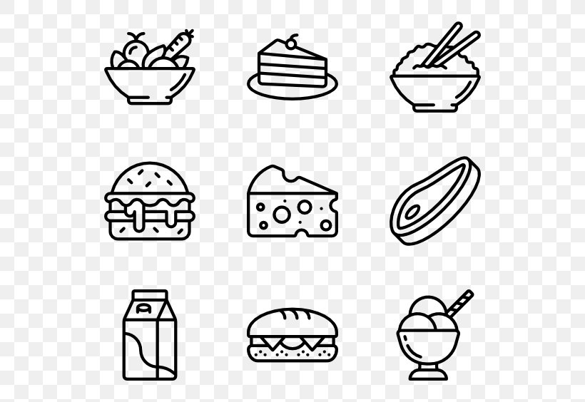 Icon Design Hot Dog Food, PNG, 600x564px, Icon Design, Area, Art, Black And White, Brand Download Free