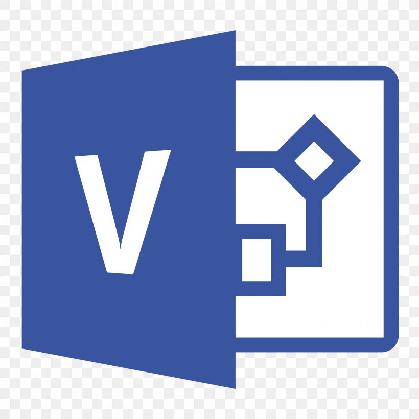 Microsoft Visio Microsoft Access Diagram Microsoft Project, PNG, 2000x2000px, Microsoft Visio, Area, Blue, Brand, Computer Software Download Free