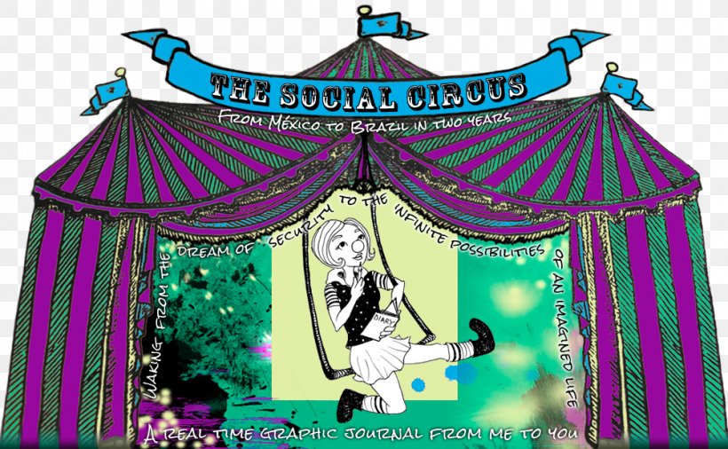 Social Circus Purple Cartoon Body Image, PNG, 1000x618px, Circus, Anxiety, Body Image, Cartoon, Green Download Free