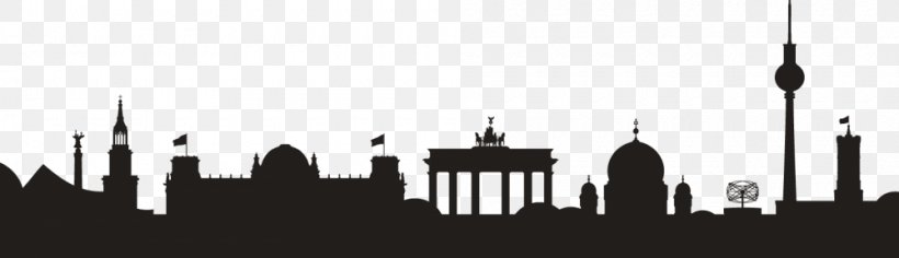 Freenet Digital GmbH Brandenburg Gate German Language Information, PNG, 1000x288px, Brandenburg Gate, Berlin, Black And White, City, German Language Download Free