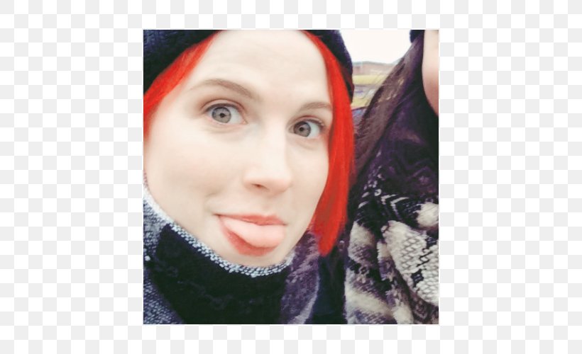 Hayley Williams Paramore Face Eyebrow Hair, PNG, 500x500px, Watercolor, Cartoon, Flower, Frame, Heart Download Free