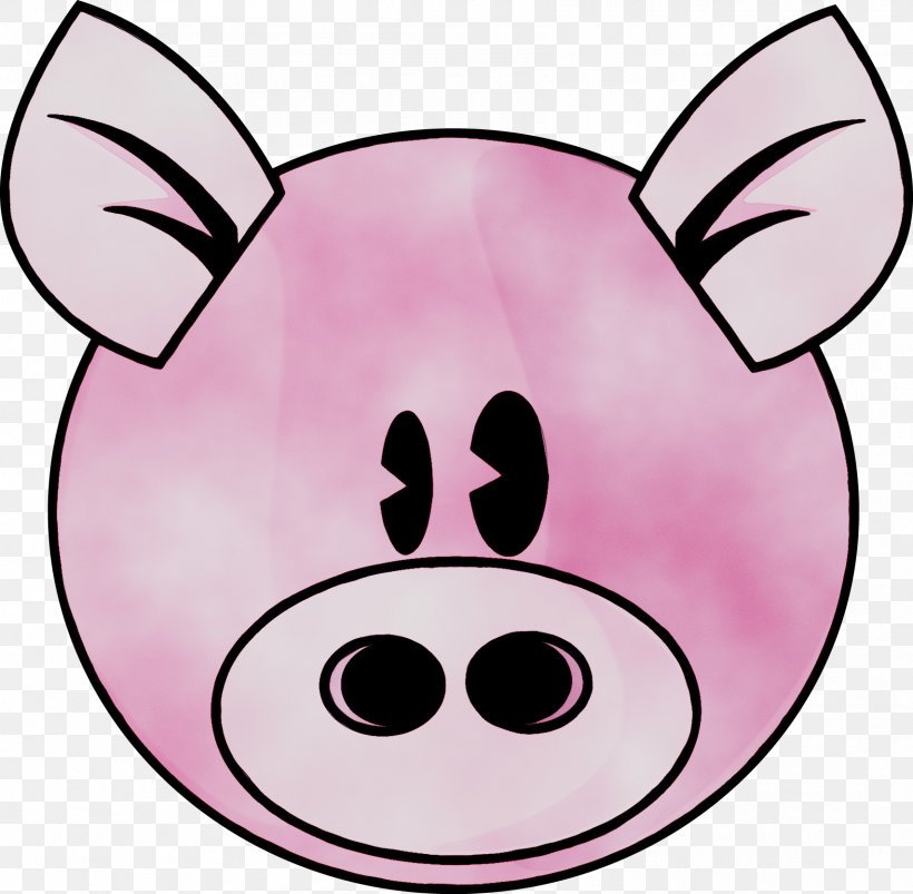 Miniature Pig Clip Art Drawing, PNG, 1707x1673px, Pig, Biscuits, Cartoon, Domestic Pig, Drawing Download Free
