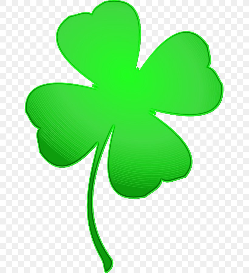 Shamrock, PNG, 656x900px, Watercolor, Clover, Flower, Green, Leaf Download Free