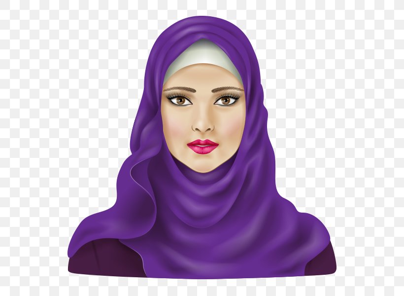 Drawing Muslim Islam Hijab, PNG, 546x600px, Drawing, Hijab, Islam, Magenta, Muslim Download Free