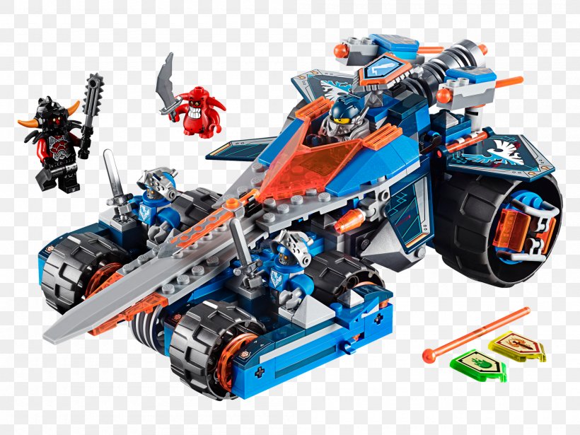 LEGO 70315 NEXO KNIGHTS Clay's Rumble Blade Lego Minifigure Toy Retail, PNG, 2000x1500px, Lego, Construction Set, Knight, Lego Minifigure, Machine Download Free