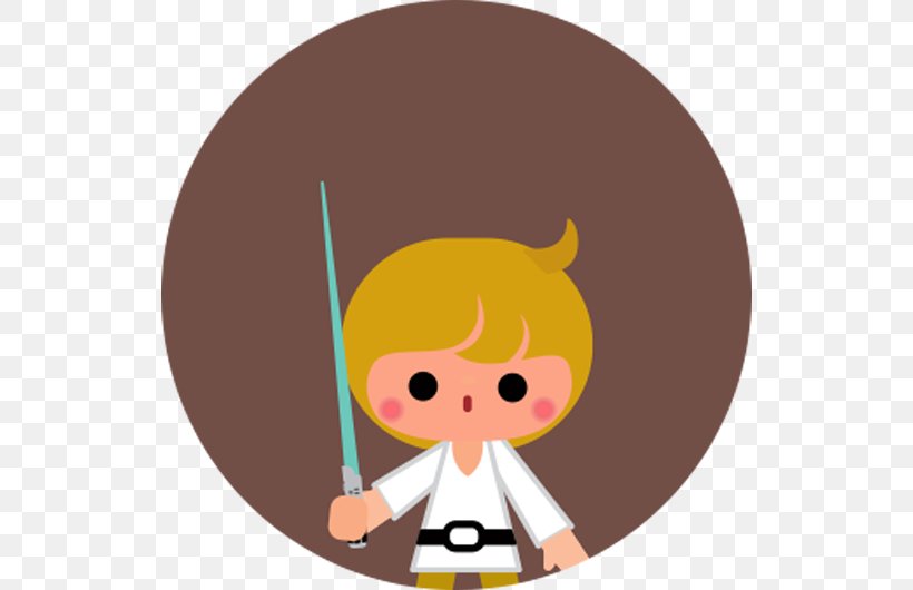 Luke Skywalker Leia Organa Chewbacca Yoda Anakin Skywalker, PNG, 530x530px, Luke Skywalker, Anakin Skywalker, Cartoon, Chewbacca, Child Download Free